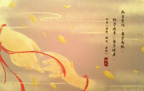诗经中最美的句子 读一次一生回味