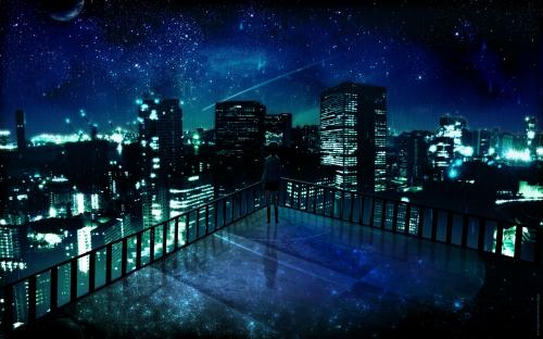 关于夜景的优美句子