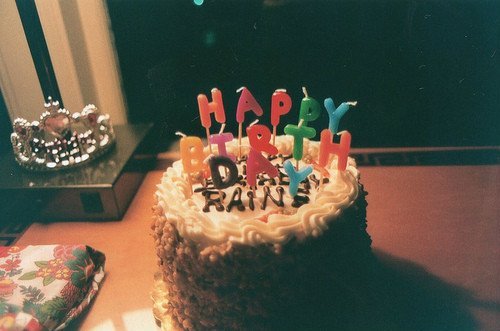 关于过生日开心的句子