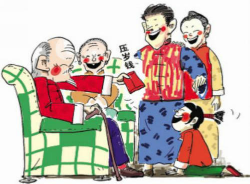 大年初一发红包的句子
