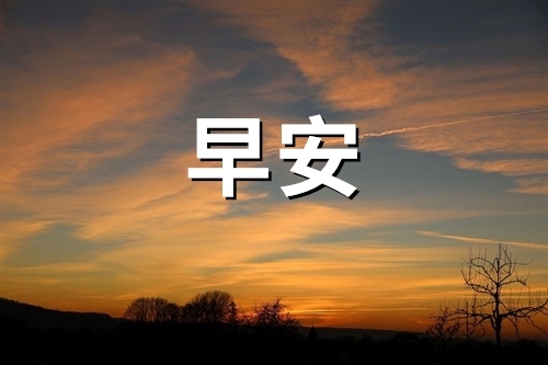 适合早上发的调皮的句子