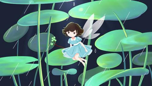 下雨的有意境的短句子下雨天的优美简短句子